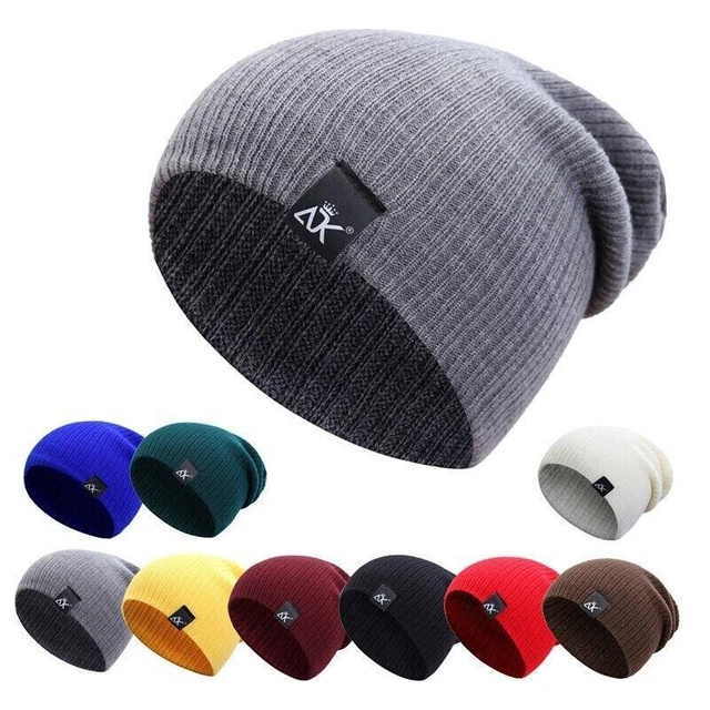 De Sombrero Invierno Para Hombre Gorras Gorros Bufanda El Gorro Mujer Frío