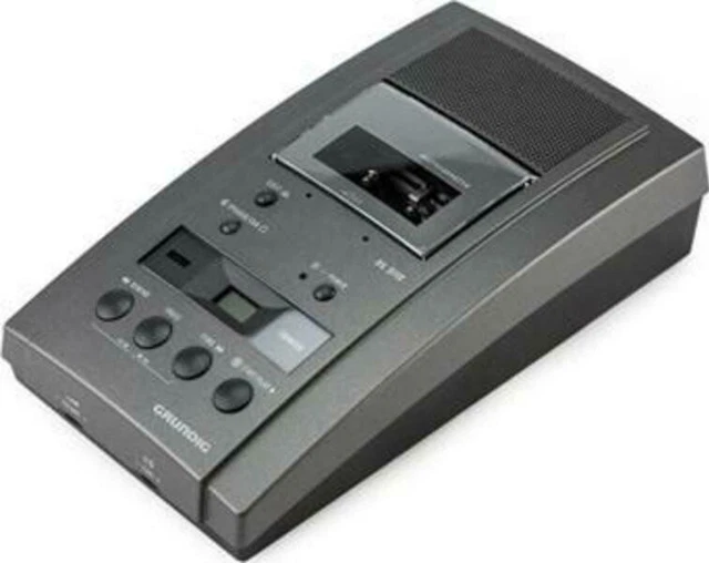 Lecteur + Enregistreur mini cassette GRUNDING DT3110 + Alimentation, COLIS 48H