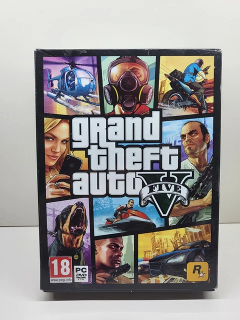Coffret collector GTA V (Grand Theft Auto 5) pour PC FR