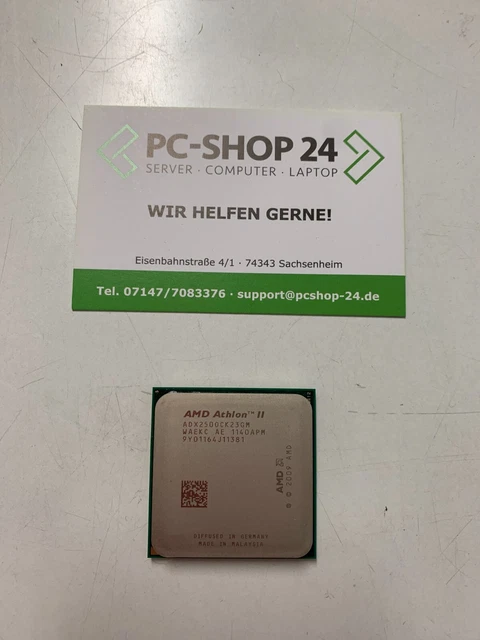 AMD ATHLON II X2 250 ADX2500CK23GM (2x 3,00 GHz) Sockel AM3 CPU EUR 8 ...