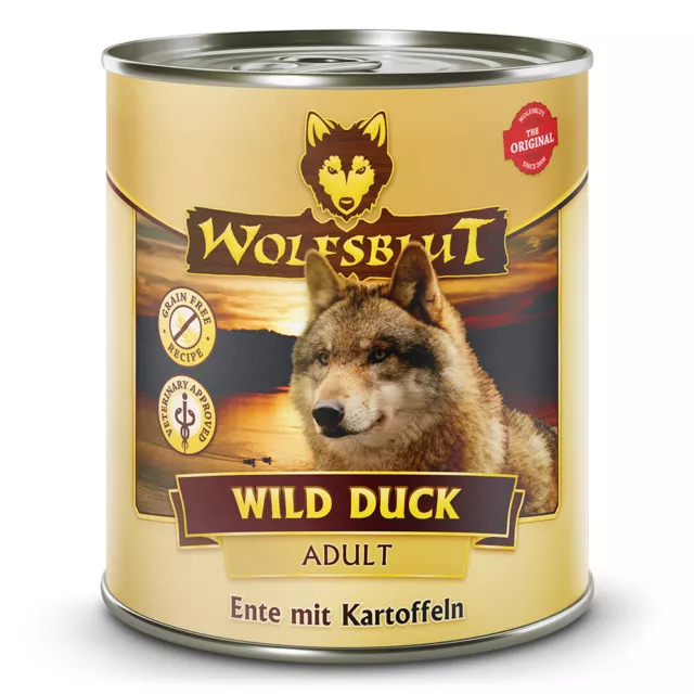 Wolfsblut - Adult - Wild Duck - Ente mit Kartoffeln - 12 x 800 g