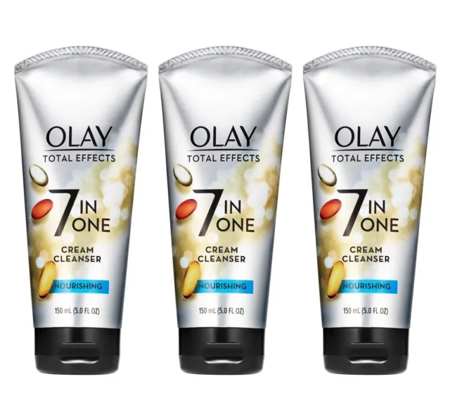 Facial Cleanser by Olay Total Effects Nourishing Cream Facial Cleanser, 5 Fl Oz,