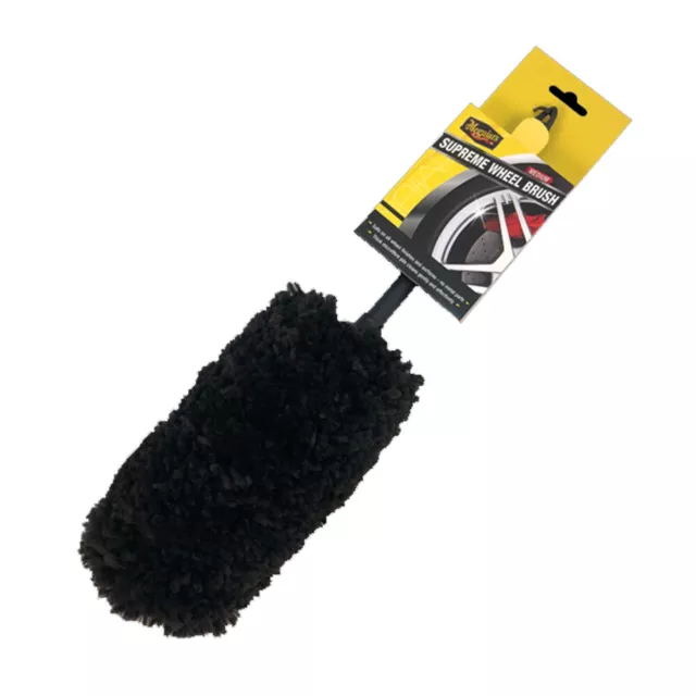 Meguiars Supreme Medium Super Soft Microfibre Wheel Cleaning Brush