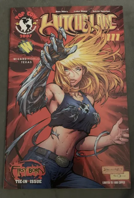 Witchblade #111 Wizard World Texas Cover Variant Rare 2007 Top Cow Limited 1000