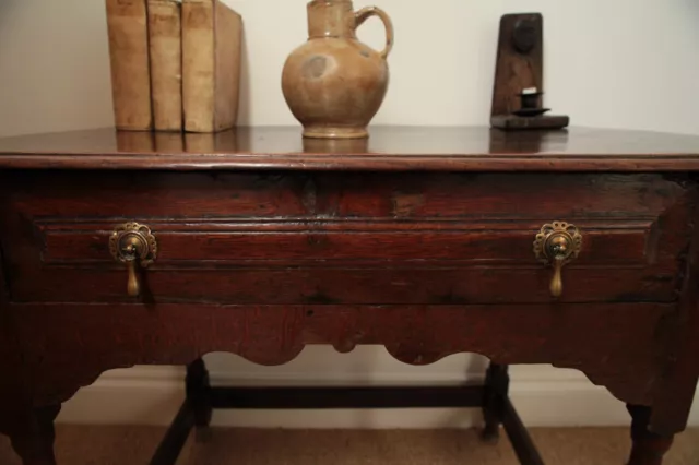  Mid to Late 17th Century Oak Side Table. Circa 1660. The Reformation period. 3