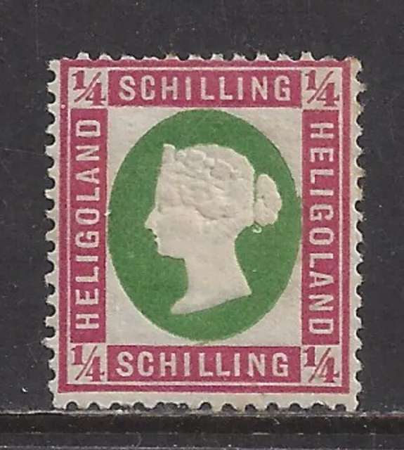 Germany States 1873 HELIGOLAND  1/4 Schilling issue unused,   € 240.00