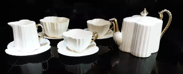 RARE FOLEY WILEMAN CABARET TEA SET  - ALEXANDRA SHAPE - Rd60650 PRE-SHELLEY