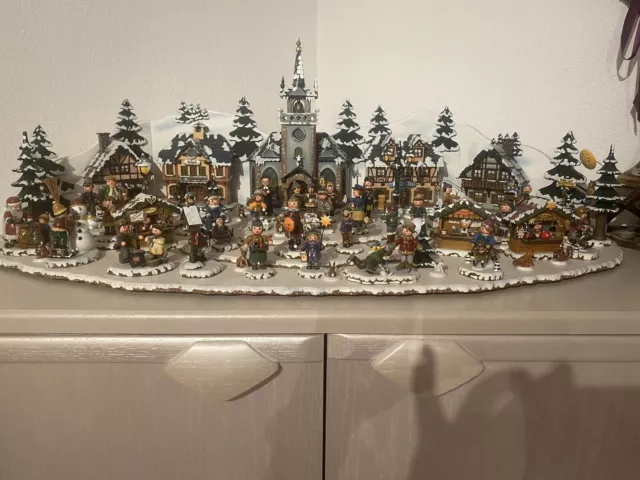 Hubrig Miniaturen Winterkinder zur Auswahl Sammlung Erzgebirge WIKI Minis Häuser