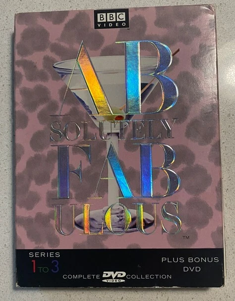ABSOLUTELY FABULOUS DVD series complete 1,2, and seasons as well