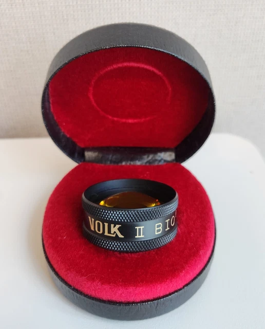 Volk 78D Double Aspheric Lens With Yellow Comfort Filter