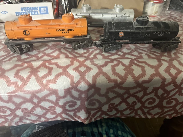 Three Lionel Postwar Tankers