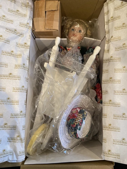 Ashton Drake Galleries MARY MARY QUITE CONTRARY, Porcelain Doll, Collectors Ktem