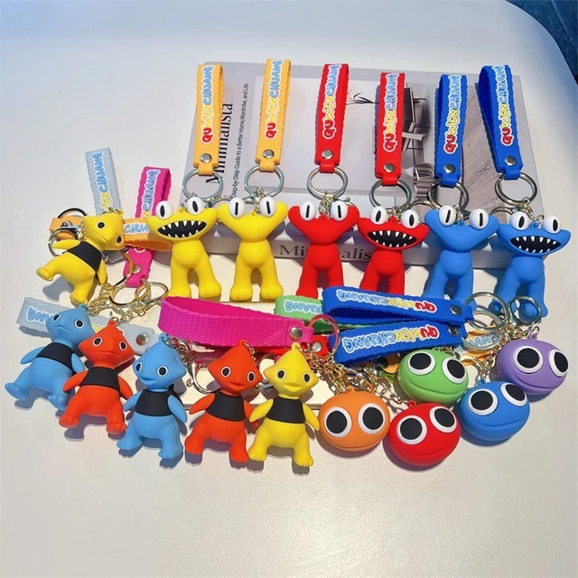 Rainbow Friends Capitolo 2 Ciondolo Ciano Portachiavi Giocattolo Modellino Bambino Regalo Divertente3