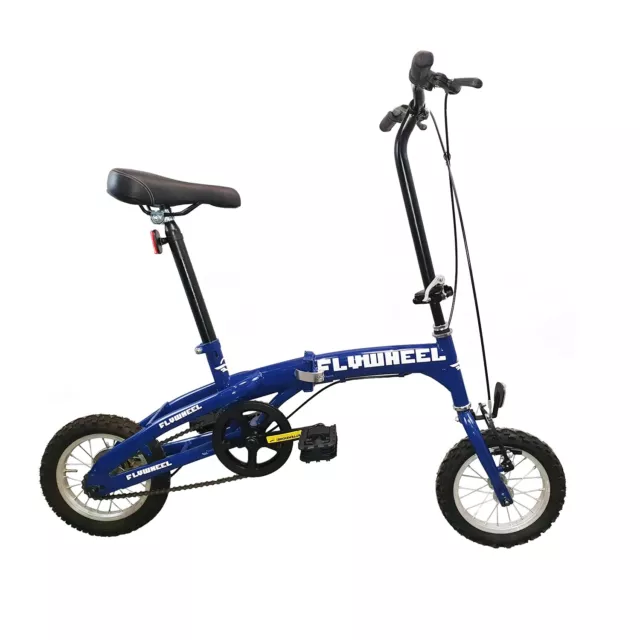 Mini Bike - Bici Pieghevole Biccletta Adulto FLYWHEEL 12 BLU CAR-BIKE BARCA AUTO