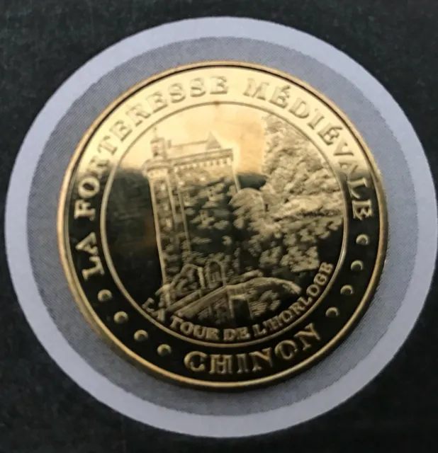 Monnaie De Paris Medaille Jeton Touristique Evm Mdp Le Forteresse De Chinon 2007