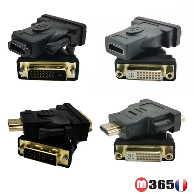 Adaptateur HDMI Vers DVI Pour Bang & Olufsen Beovision 4 - Avec Câble 5M