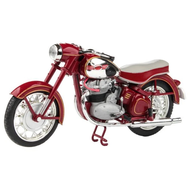Modellfahrzeug Jawa 500 OHC, dunkelrot, 1956.