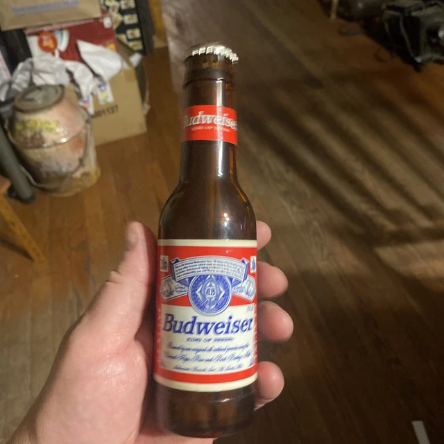 Vintage Budweiser Bottle Lighter 8”HX2”W