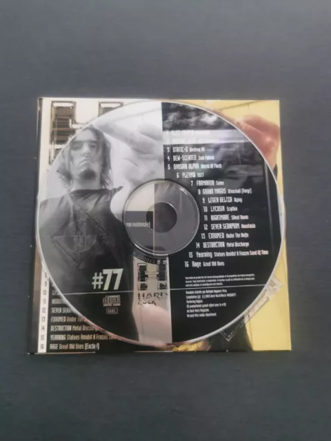 CD Sampler Hard Rock Magazine France Nu 77,2003,Alice Cooper,Machine Head,Pleymo 3