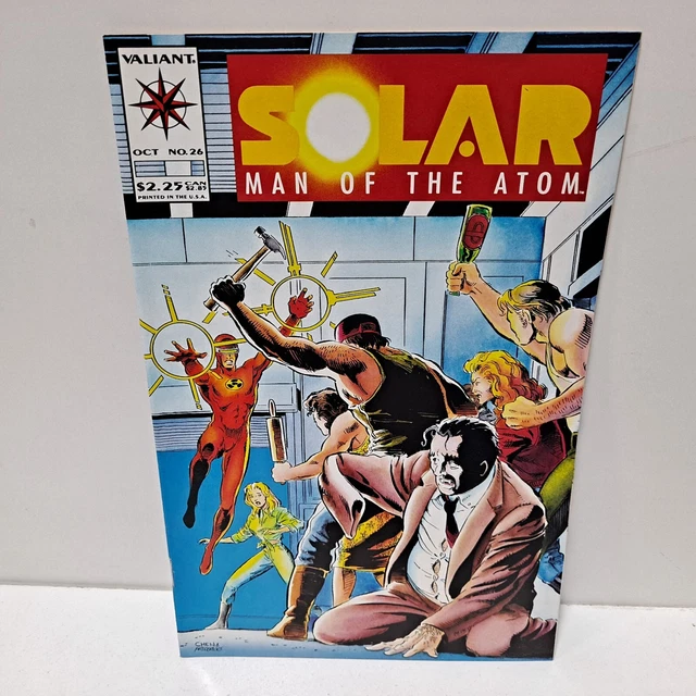 Solar Man of the Atom #26 Valiant Comics VF/NM