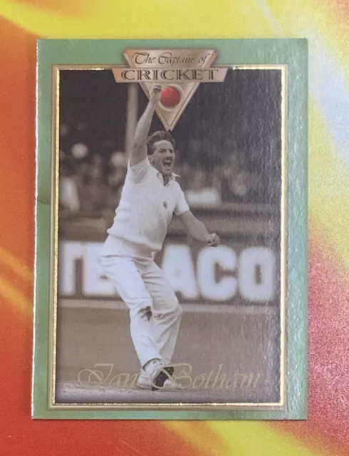 Rare Futera Platinum 1998 The Captains of Cricket PROMOTIONAL Ian Botham Card