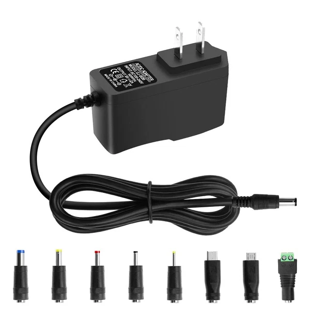 Arkare 5V 2A 10W DC Power Supply Adapter AC/DC Wall Plug Charger AC 100V-240V...