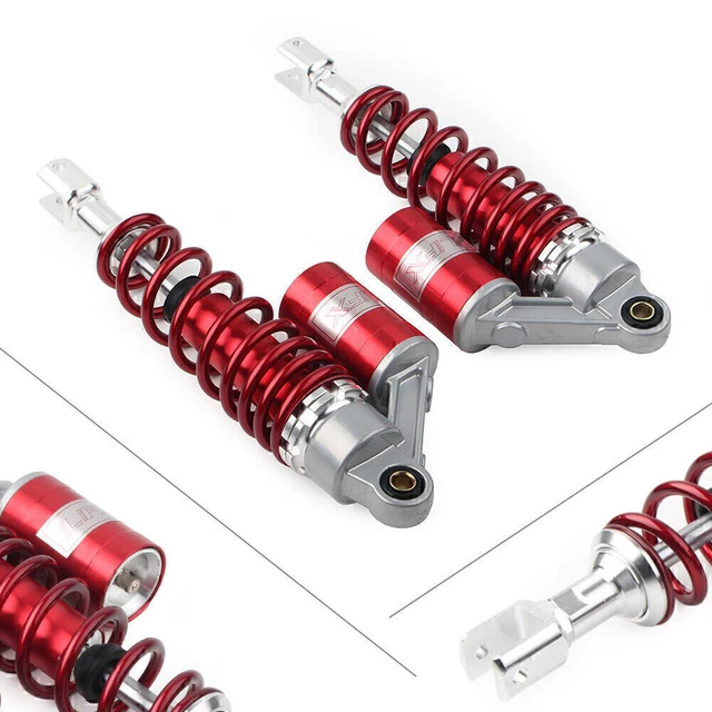 Mitoharet 12.5" (320mm) Air Shock Absorbers For Honda CB CM VTX – Pair, Black & Gold