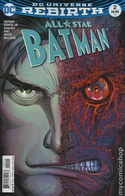 All Star Batman #2 Romita Jr Cover DC Comics 2016 50 cents combined shipping