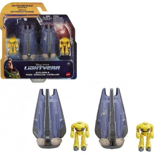 MATTEL Disney Pixar Buzz l'Éclair Vaisseau XL-15 avec figurine pas cher