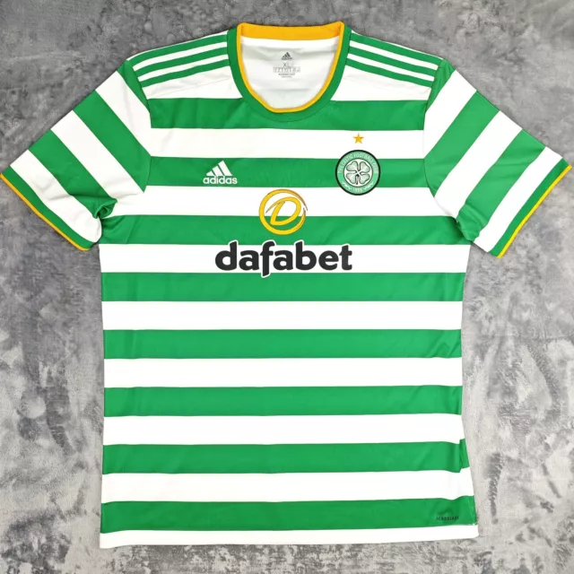 Celtic 2020/2021 Home Football Shirt Adidas Soccer Jersey Size Xl Extra Large