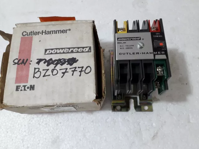 Cutler Hammer D40RB Type-R Powereed Relais