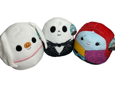 jack and sally squishmallow