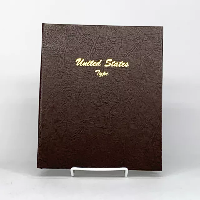 7070 Dansco United States Type Set Coin Album - Used (No Coins Included) USB4