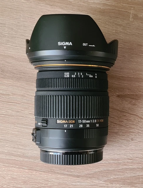 Sigma 17-50 mm F2.8 EX DC OS HSM für Canon EF Bajonett