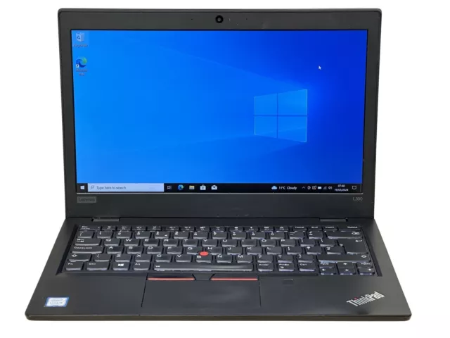 Lenovo ThinkPad L390 14" Quad i5 8265U 8GB 256GB SSD Windows 10 WIFI Laptop T2