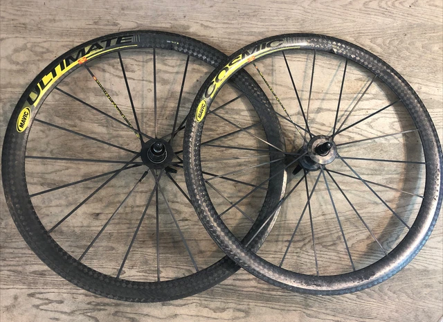 JEU DE ROUES tubulaires Mavic Cosmic Carbone SSC Ultimate 9 10 11