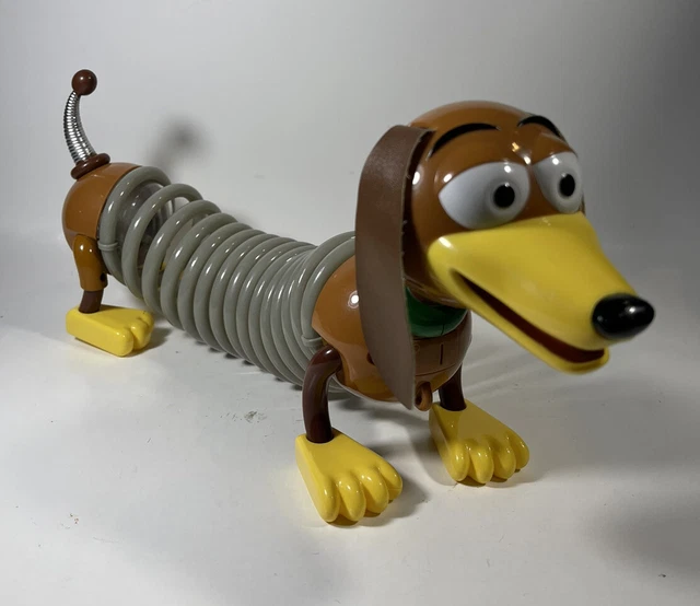 DISNEY PIXAR TOY Story SLINKY DOG Lights Up POOFSlinky WORKS 30.00