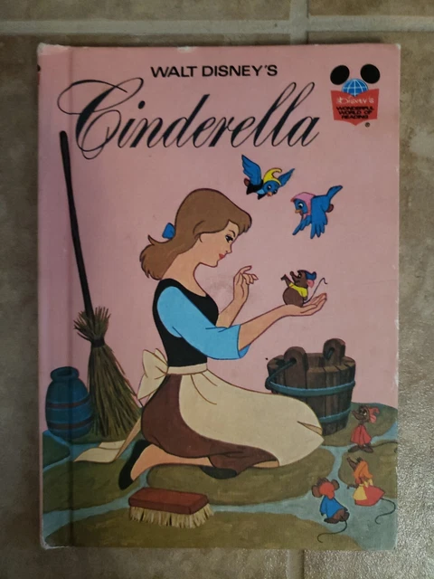 Disney's Wonderful World of Reading: Cinderella by Disney Book Club (1974, BCE)