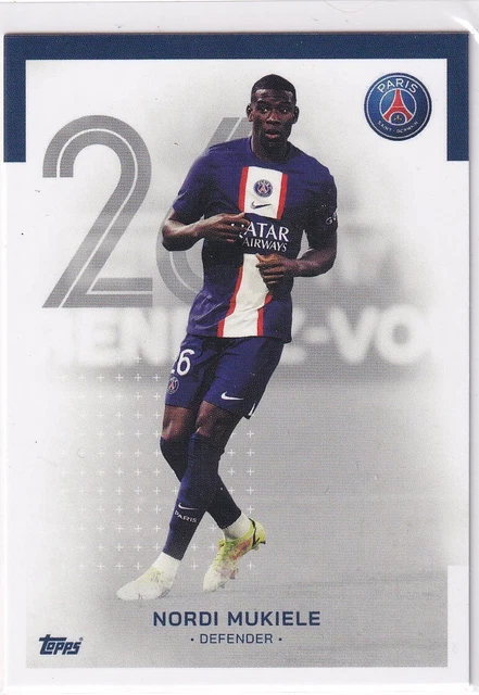2023-24 Topps Paris Saint Germain Team-Set Box (30 cartes