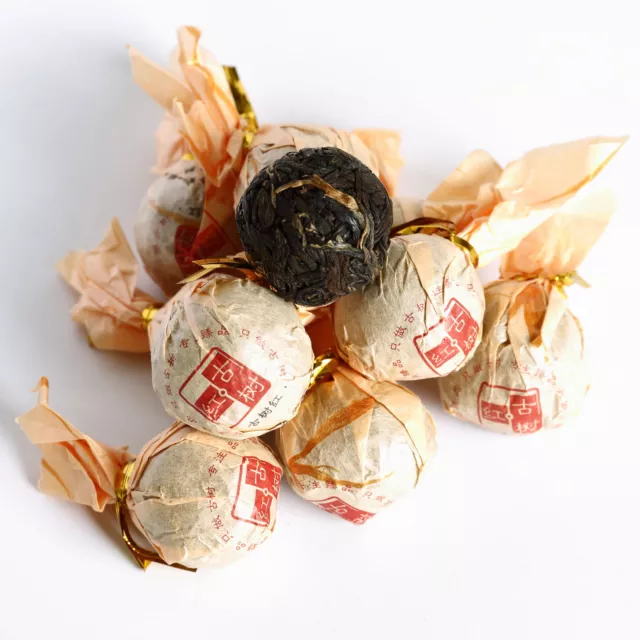 GOARTEA Té Negro Supremo Yunnan De 100 G 3.5 Oz - Fengqing Dian Hong Dianhong Hoja Suelta Arbol Antiguo Salvaje Te Chino