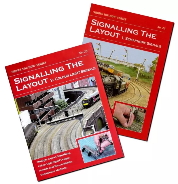 Peco 'Shows You How' Books : Signalling the Layout Parts 1 & 2 (SYH22 & SYH23)