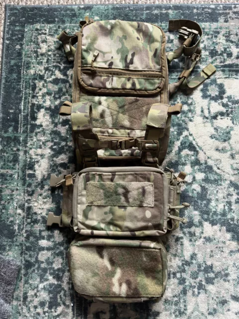 Haley Strategic D3CRM Micro With Kydex 556 Inserts + Flatpack V2 In Multicam