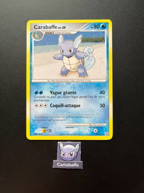 Carte Pokémon Carabaffe 75/132 Unco DP Merveilles Secrètes NM PROCHE NEUF