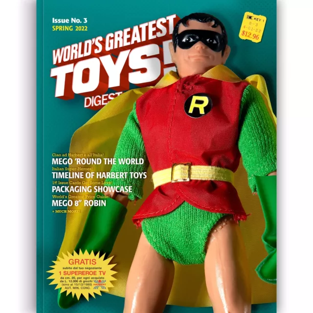 Vintage Toy Magazine: World's Greatest Toys! Digest #3 Spring 2022 Mego Harbert