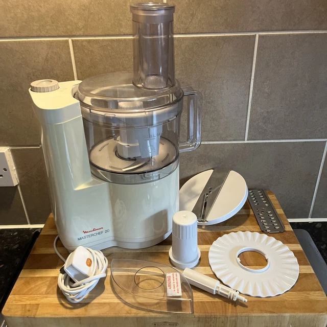 MOULINEX MASTERCHEF 20 Food Processor With Accessories Fully Working