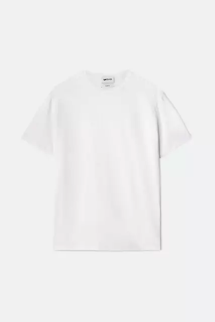 Gas Jeans Scuba/s Str.1984- T-shirt Con Logo Gommato Bianco - Taglia XXL Uomo