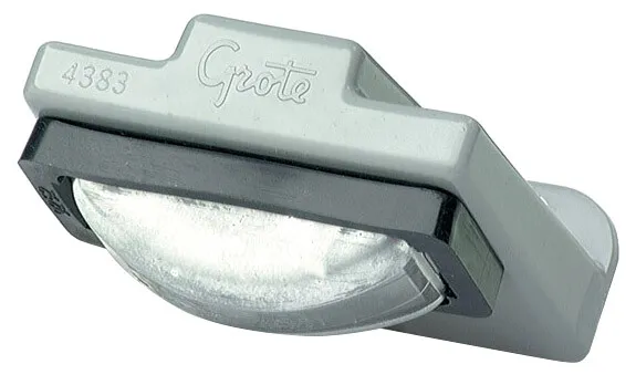 Grote 60280 Small Rectangular License Light (Kit (60261 + 43830))