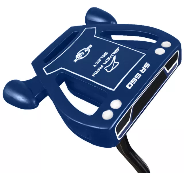 Ray Cook SR550 2 Ball Spider Putter Navy Right Hand 35" OS Grip B/N 2022 Model