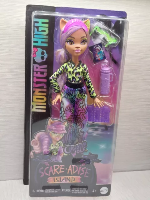 MONSTER HIGH DOLL Clawdeen Wolf Schools Out Wave 2 Read Desc. £35.00 - PicClick  UK