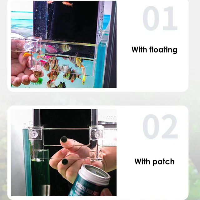 Above Water Fish Tank Acrylic Vacuum Aquarium Inverted Fish Tank Home Decor 3